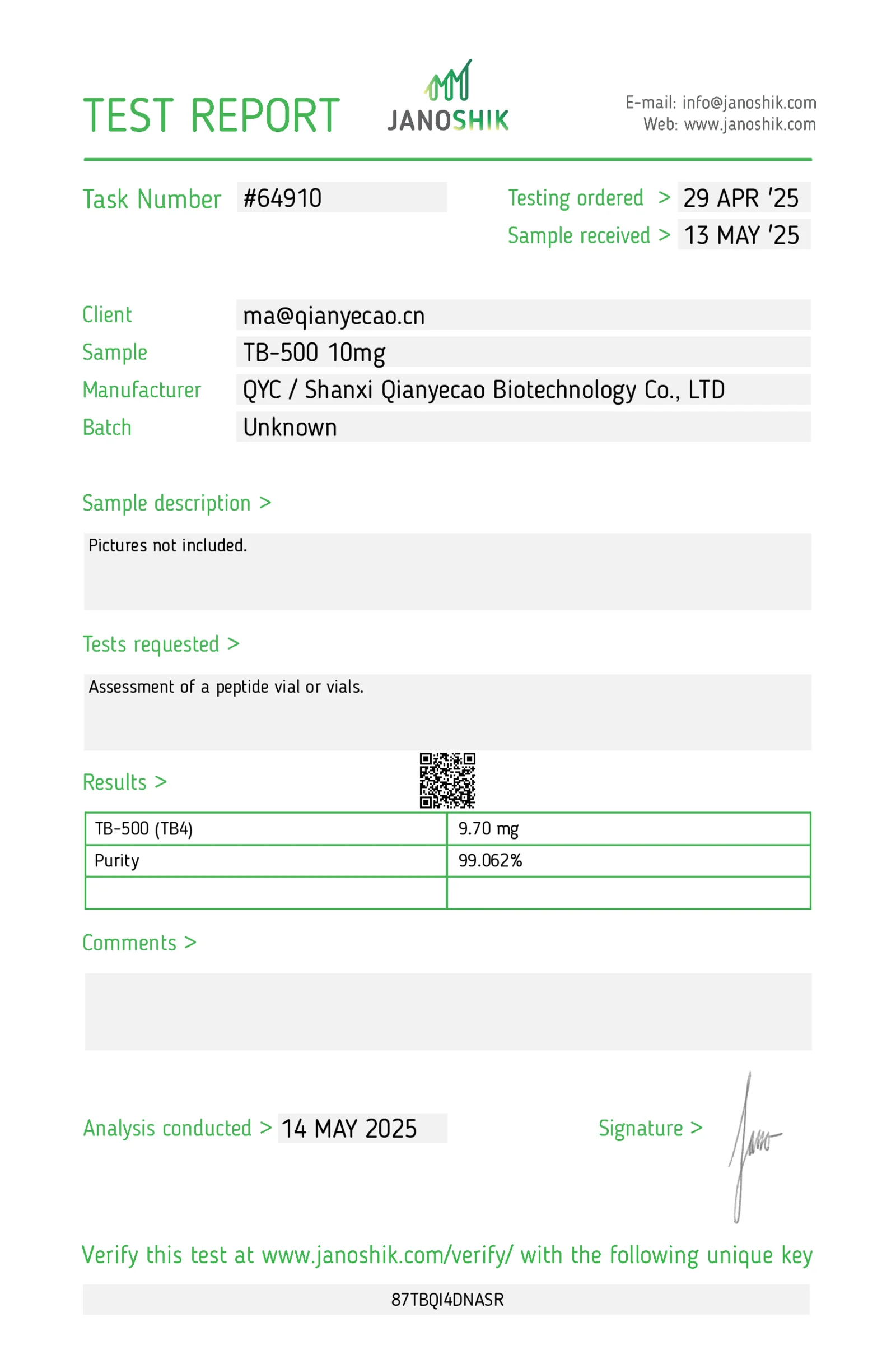 BPC-157 (10mg) / TB-500 (10mg) - Image 4